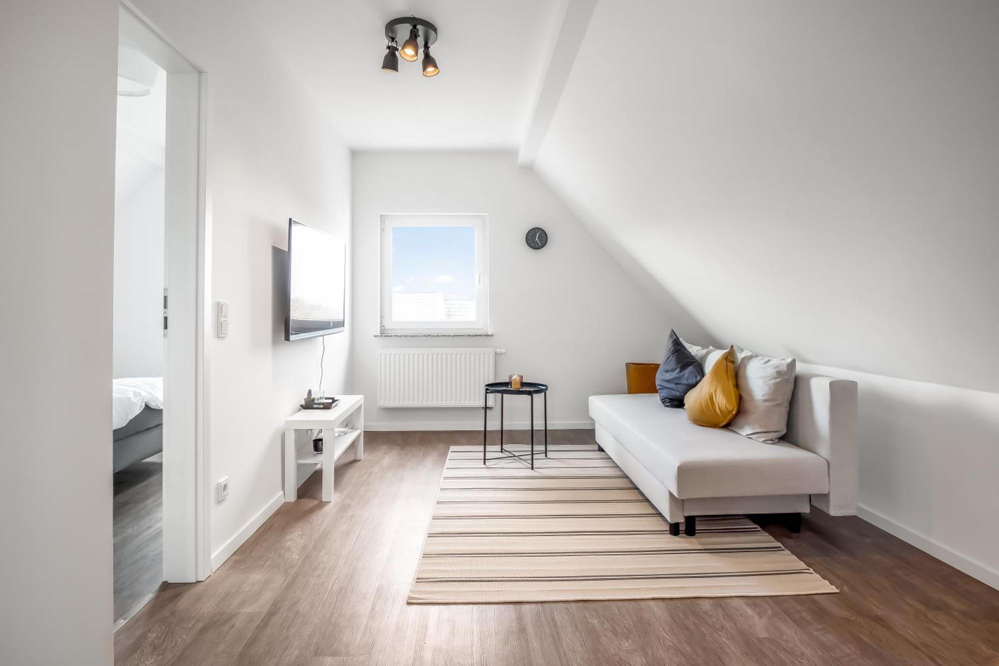 Moderne Wohnung - Naehe Messe / Flughafen โลห์มาร์ ภายนอก รูปภาพ
